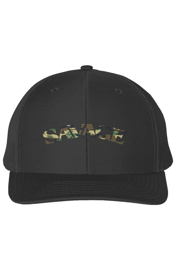 Savage Trucker Cap Black