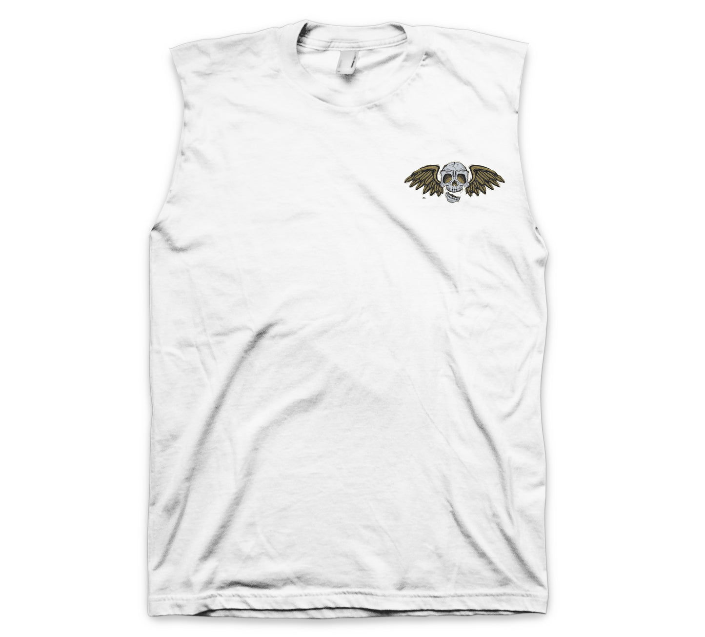 STS RockStar Muscle Tee White