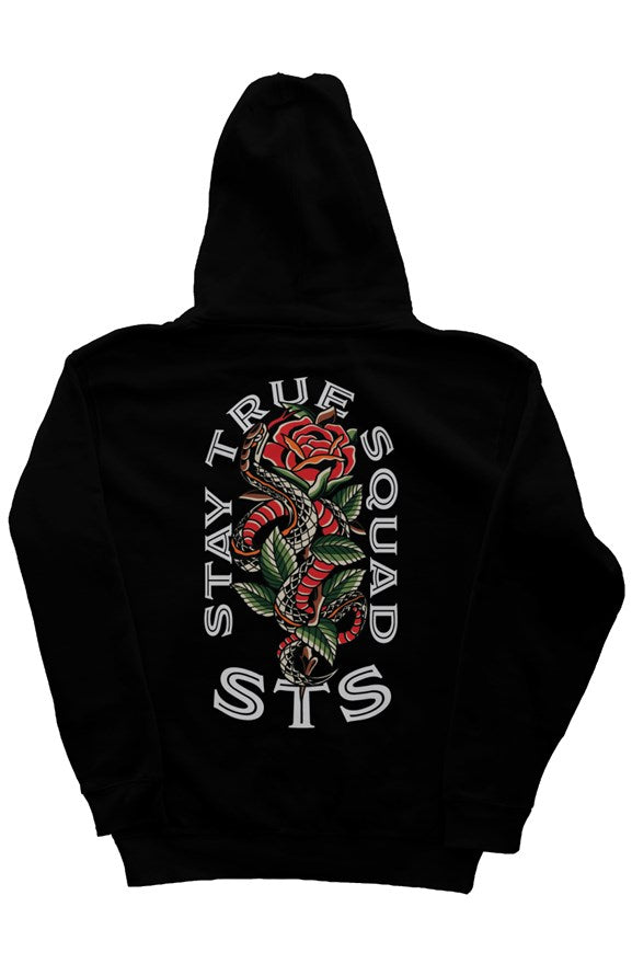 STS Snake & Rose Hoodie