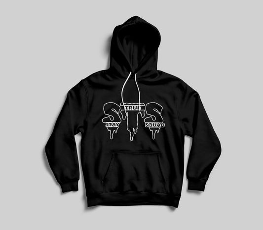 STS The Wave V2 Hoodie Black