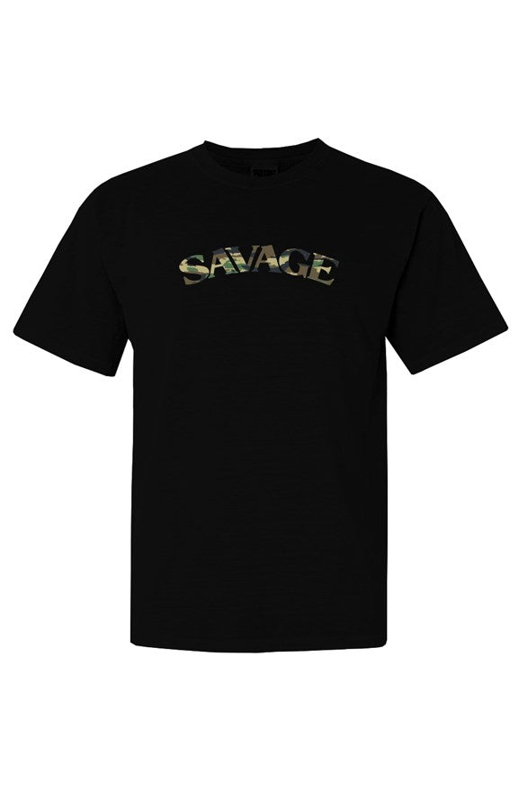 Savage Heavyweight T Shirt Black