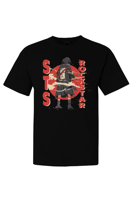 STS Rockstar Heavyweight T Shirt Black