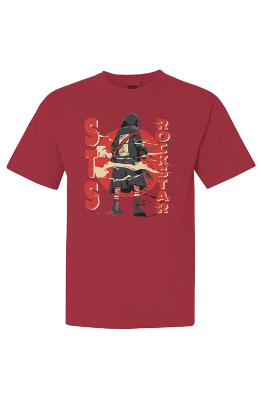 STS Rockstar Heavyweight T Shirt Red